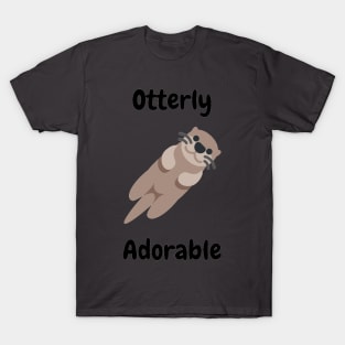 Otterly Adorable cute design T-Shirt